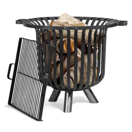 Cookking Braséro VERONA 60cm Acier - Panier à Feu Extérieur