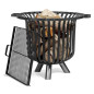 Outdoor brazier Fire basket "VERONA" made of steel, high quality, Made in Europe Outdoor brazier Fire basket "VERONA" made of steel, high quality, Made in Europe