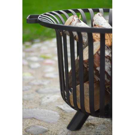 Cookking Braséro VERONA 60cm Acier - Panier à Feu Extérieur