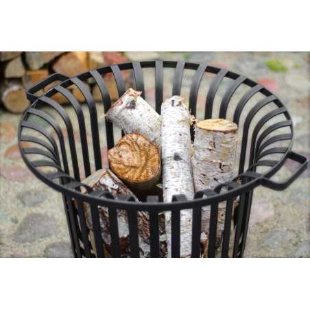Cookking Braséro VERONA 60cm Acier - Panier à Feu Extérieur