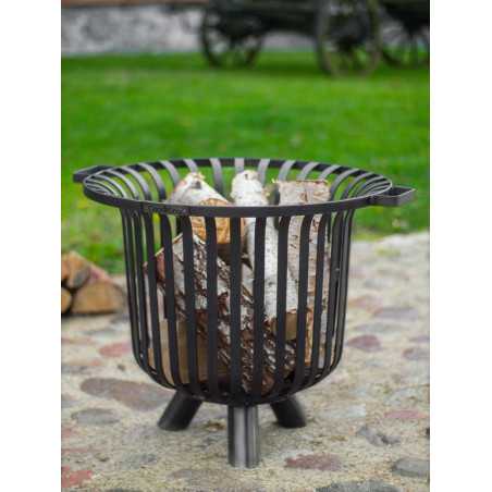 Cookking Braséro VERONA 60cm Acier - Panier à Feu Extérieur