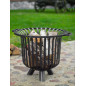 Outdoor brazier Fire basket "VERONA" made of steel, high quality, Made in Europe Outdoor brazier Fire basket "VERONA" made of steel, high quality, Made in Europe