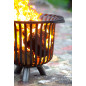 Outdoor brazier Fire basket "VERONA" made of steel, high quality, Made in Europe Outdoor brazier Fire basket "VERONA" made of steel, high quality, Made in Europe
