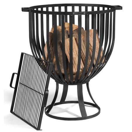 Cookking Braséro KATAR 60cm Acier - Panier à feu extérieur