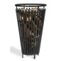 Braséro "FLAME" : Panier à feu d'extérieur en acier, conçu pour éclairer et réchauffer votre jardin