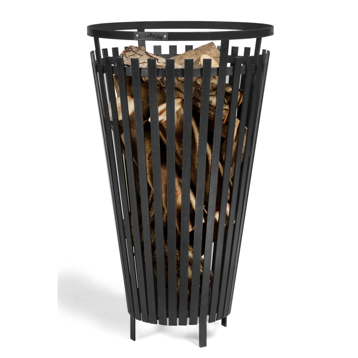 Cookking Braséro FLAME Panier Feu Acier 45cm Jardin Terrasse