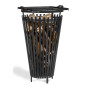 Braséro "FLAME" : Panier à feu d'extérieur en acier, conçu pour éclairer et réchauffer votre jardin