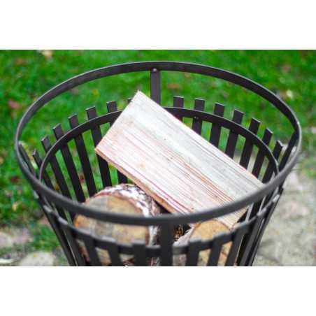 Cookking Braséro FLAME Panier Feu Acier 45cm Jardin Terrasse