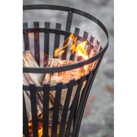 Cookking Braséro FLAME Panier Feu Acier 45cm Jardin Terrasse
