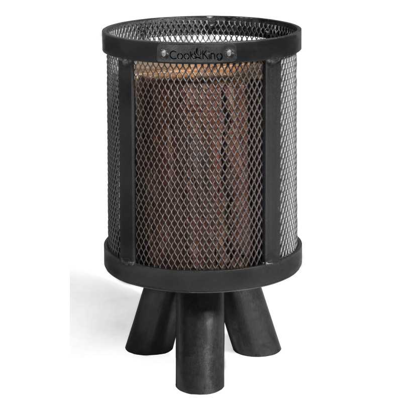 Support pour Feu Suédois "PEDRO" - Braséro Portable en Acier - Fabriqué en Europe