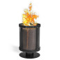 Support for Swedish Torch "DAKAR" - High Quality Steel Mobile Brazier, Made in Europe