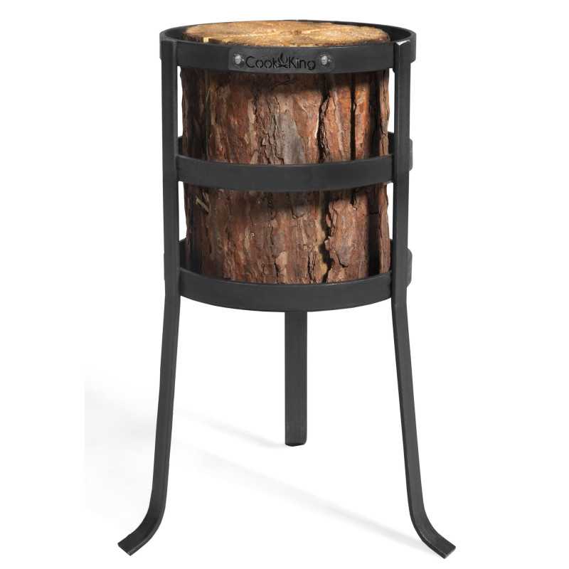 Support pour Flambeau Suédois «MALMO» de COOKKING | Accessoire de Cuisine Extérieure Mobile, en Acier, Fabriqué en Europe