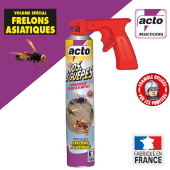 Aérosol ACTO Spécial NIDS DE GUEPES - Efficacité Professionnelle - Fabriqué en France