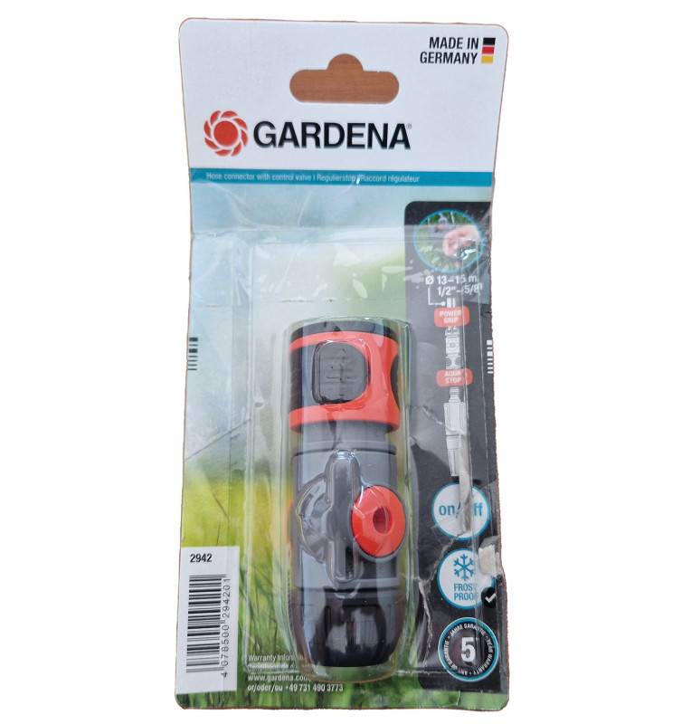 Raccord régulateur 13 mm (1/2) et 15 mm (5/8) - GARDENA