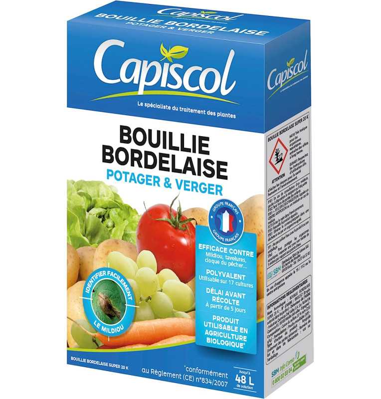 Les produits   Soin et traitement - Bouillie bordelaise non  colorée 400g SOLABIOL