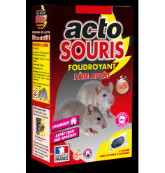 Produit raticide anti rats souris Brodifacoum Monsieur Madame Anti Nuisibles