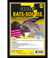 Acto - Acto souris foudroyant pâte appât - appât souricide puissant -  Distriartisan