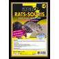 ACTO Anti-rongeurs : Pièges à Glu pour Rats & Souris avec Support Bois - Aromatisé Noisette