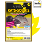 ACTO Anti-rongeurs : Pièges à Glu pour Rats & Souris avec Support Bois - Aromatisé Noisette