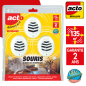 Répulsif ULTRASONS SOURIS - Insectes rampants - Araignées - lot de 3