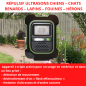 RETRO Répulsif Ultrasons CHIENS - CHATS - Renards - Lapins - Fouines - Hérons