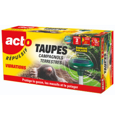 Piège anti-taupes à pétards Le détaupeur + 4 pétards gratuits