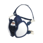 Semimaschera riutilizzabile esente da manutenzione 3M™ 4255+ con filtri FFA2P3 R D