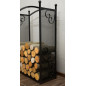 Porte-bûches «CHERRY» pour Bûches de 25cm - Rangement Élégant et Robuste