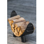 MILA Log Holder: Elegance at the Service of Practicality