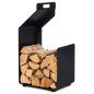 Porte-bûches SEGAL pour cheminée et braséro - bûches de 30cm