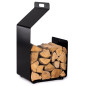 Soporte para troncos SEGAL para chimenea y brasero - Troncos de 30 cm