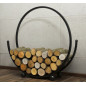 Portalegna "SPIRAL" 80cm - un perfetto equilibrio tra estetica e funzionalità Portalegna "SPIRAL" 80cm - un perfetto equilibrio tra estetica e funzionalità