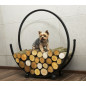 Log Holder "SPIRAL" 80cm - A Perfect Balance Between Aesthetics and Functionality