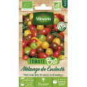 Bag of Organic Cherry Tomato Seeds Vilmorin: Colors and Flavors in Mix