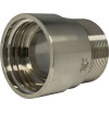 S60x6-BSP Female Stainless Steel Fitting for IBC 1000 Liters