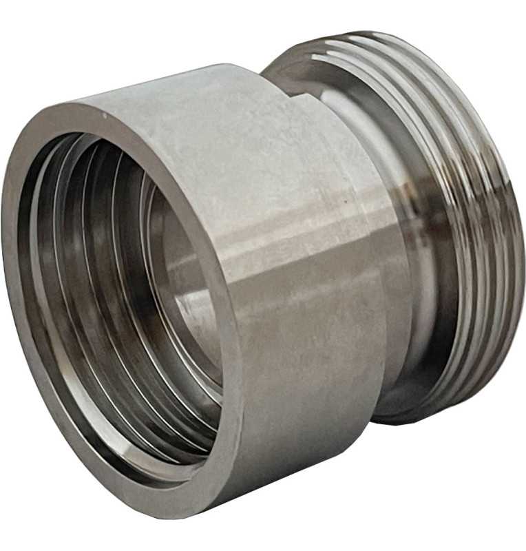 S60x6-Male SMS 1145 Stainless Steel Female Fitting for IBC 1000 Liters