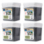 Secchio di Semi di Girasole Nero 2 kg per Nature Bird - Set di 4 Secchio di Semi di Girasole Nero 2 kg per Nature Bird - Set di 4