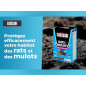 Caussade Ratten- und Mausvernichter 150 g (6 x 25 grs) - Die radikale Lösung zum Schutz Ihres Zuhauses Caussade Ratten- und Mausvernichter 150 g (6 x 25 grs) - Die radikale Lösung zum Schutz Ihres Zuhauses