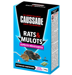 RATICIDE - RATS / SOURIS POLYVALENT - SPÉCIAL ESPÈCES RÉSISTANTES