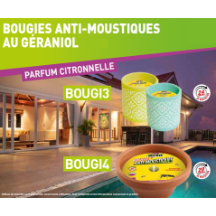 Bougie Citronnelle Géraniol en Pot de Terre Cuite: Élégance et Protection