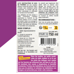 ACTO Ants Cement Effect - effektiver und umweltfreundlicher Ameisennestzerstörer