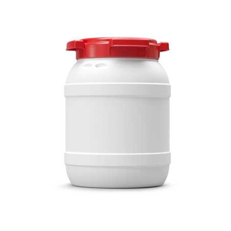 Bidon plastique alimentaire à grande ouverture, Curtec