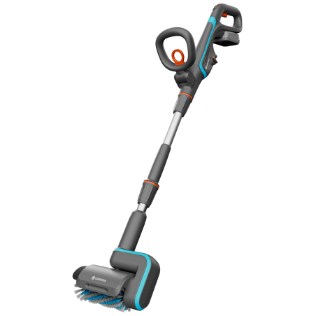 Gardena AquaBrush 18V Deck Cleaner - Efficiency and Versatility