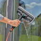 Barredora de ventanas con escobilla de goma y microfibra Cleansystem