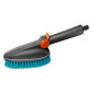 Spazzola per lavaggio a mano Cleansystem Hard M regolabile, con attacco per tubo flessibile Spazzola per lavaggio a mano Cleansystem Hard M regolabile, con attacco per tubo flessibile
