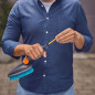 Spazzola per lavaggio a mano Cleansystem Hard M regolabile, con attacco per tubo flessibile Spazzola per lavaggio a mano Cleansystem Hard M regolabile, con attacco per tubo flessibile