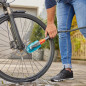 Cleansystem Spazzola di lavaggio per bici, rimorchi e passeggini Cleansystem Spazzola di lavaggio per bici, rimorchi e passeggini