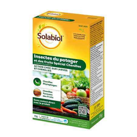 Trattamento Insetti Bacillus thuringiensis Solabiol - BIO | Multitanks
