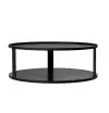 Round Fire Bowl Base with Steel Storage – Adaptability and Style