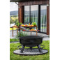 Garden Fire Pit with Multifunctional Grid 80cm "BANDITO" 70cm Grid